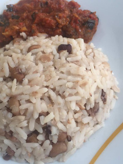 A picture of Rice & Beans.