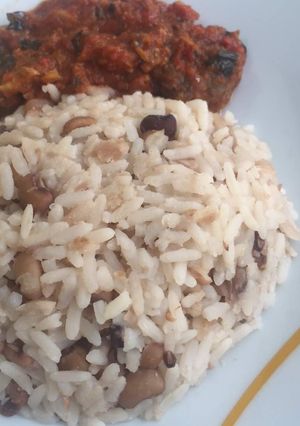 A picture of Rice & Beans.