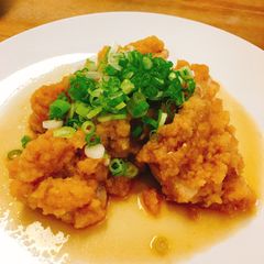 A picture of [Japanese style] Chicken Thigh Stewed with Minced Daikon Radish.