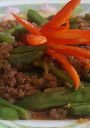 Foto resep Tumis Buncis Daging Giling
