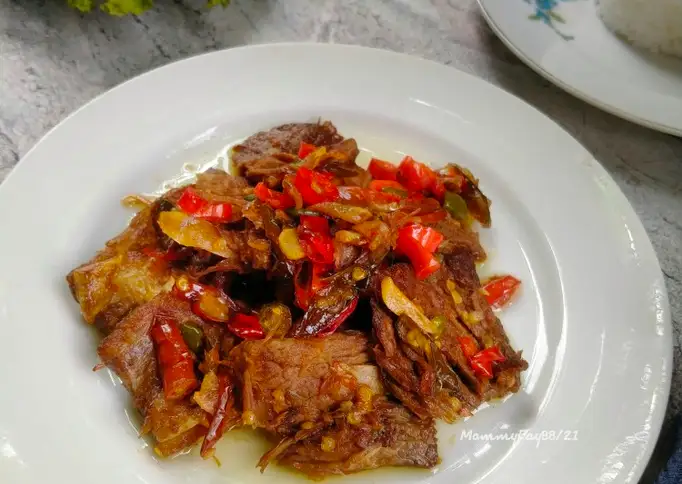 Tumis Daging Cabe Rawit