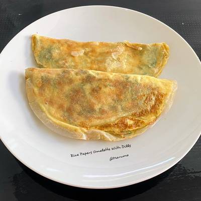 Rice Papers Omelette With Dills Recipe by Marumo - CookpadAdd CooksnapShare-image