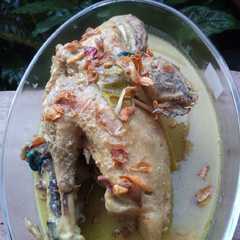 A picture of Ayam Kampung Ingkung.