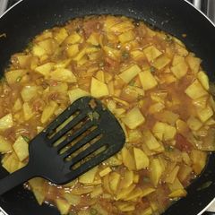 A picture of Aloo Bhujia #SehriPreparation #SehriContest.