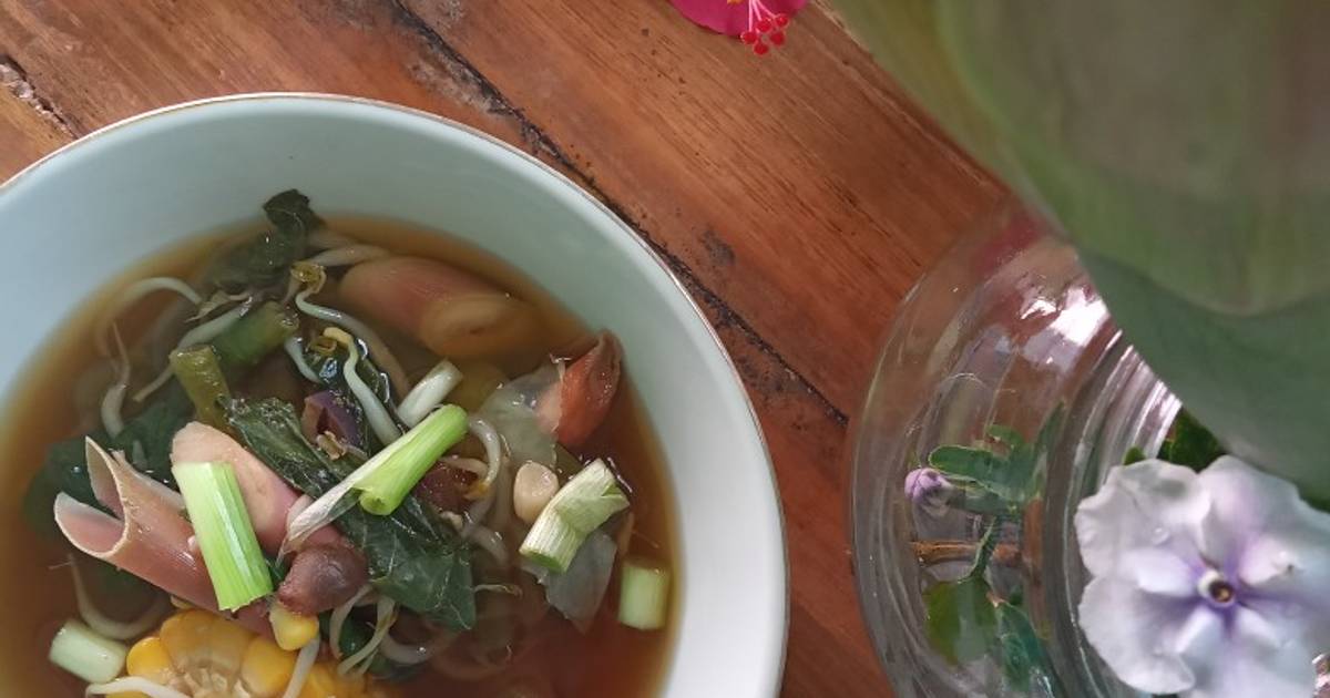 Resep Sayur Asem Kangkung Oleh Lucky Kitchen Cookpad