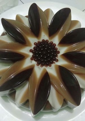 Foto resep Puding coklat, susu dan capucino