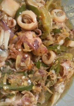 Foto resep Oseng Cumi Kecombrang Asem Pedes (SIMPEL)