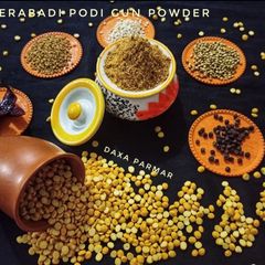 A picture of Hyderabadi Podi Gun Powder.