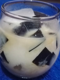 Foto resep Es susu cincau gula aren