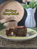 Kek Pisang Kacang Walnut