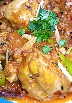 A picture of Tomato Chicken Karhai.