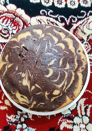 عکسی از دستور کیک زبرا