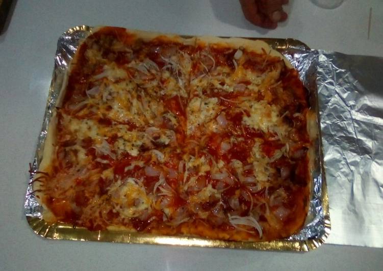 Masa para pizza italiana casera🍕