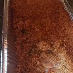 A picture of Jollof Rice.