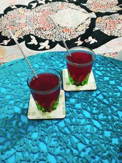 عکسی از دستور شربت آلبالوی خوش رنگمون و مربای خوشمزه