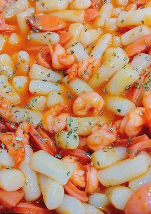 Hình của món Bánh gạo nhà làm.