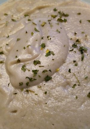 Una foto de Crema de setas