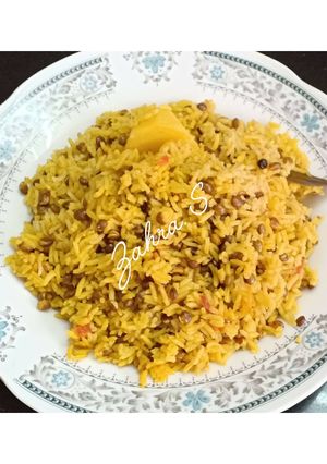 A picture of Masur Pulao.