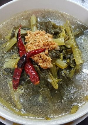 รูปของ ผักกาดจอ อาหารเหนือ