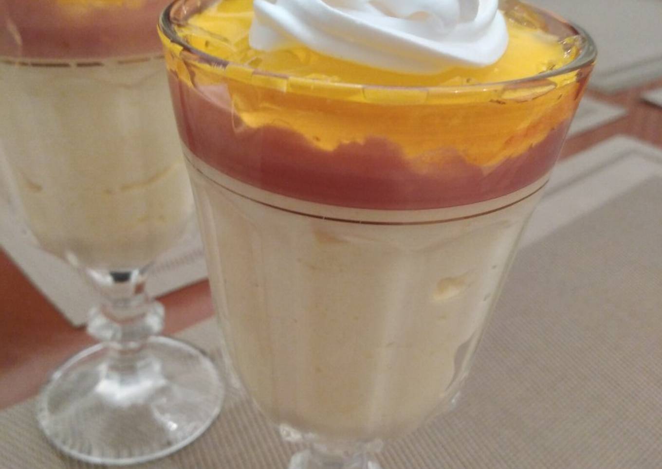 Mango mousse