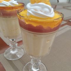 A picture of Mango mousse.