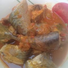 A picture of Fish pepper soup.