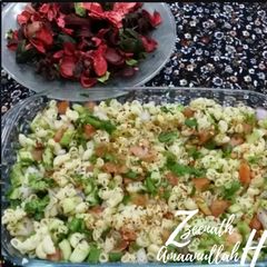 A picture of Macaroni and Vegetable Salad.