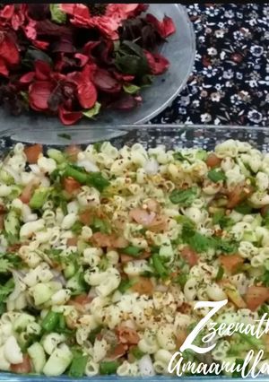 A picture of Macaroni and Vegetable Salad.