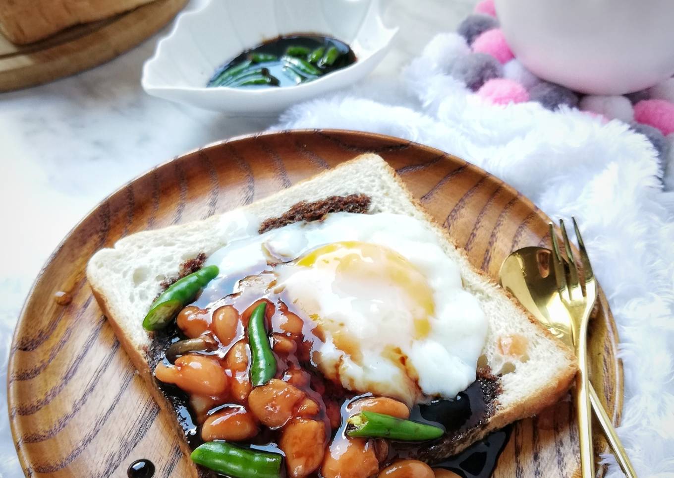 Cili kicap dengan kuning telur #kicapdancili #cook4shafvol2