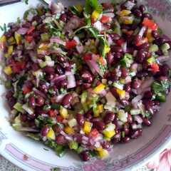 Una foto de Ceviche de porotos negros