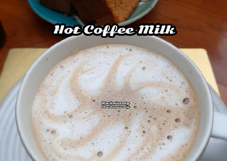 122.Hot Coffee Milk