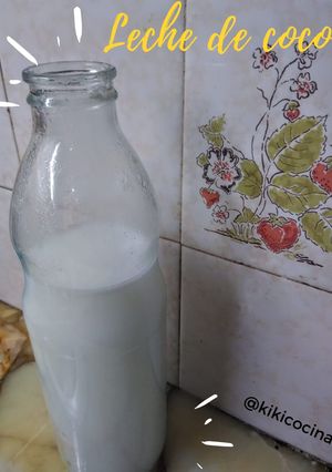 Una foto de Leche de coco