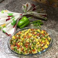A picture of Mango Salsa Salad.
