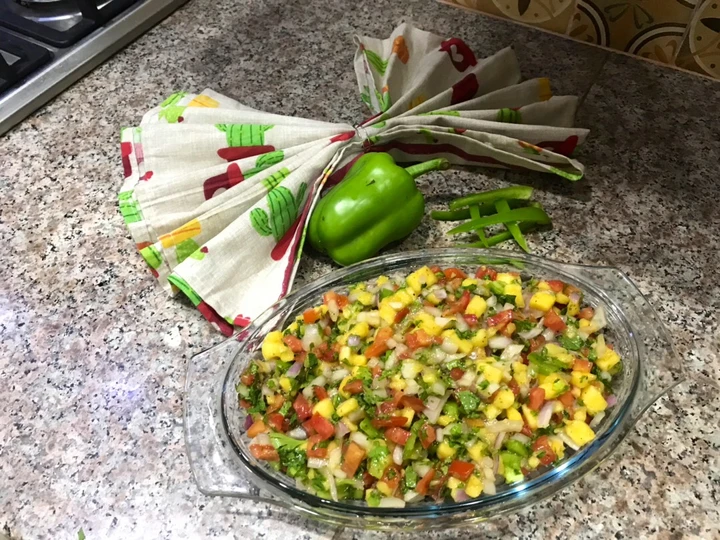 Easy Way Prepare Recipe Mango Salsa Salad that is So Delicious, Really Delicious}