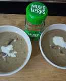Cream of mushroom soup