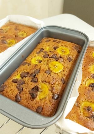 Foto resep Bolu Pisang Panggang / Banana Cake dengan Palm Sugar 💕