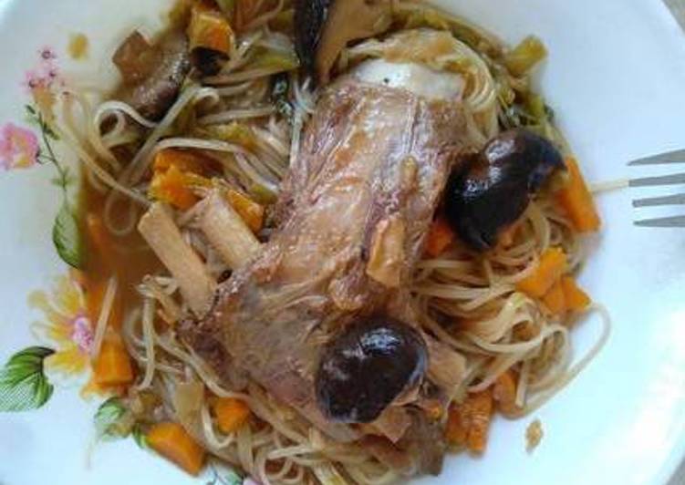 Sopa de ternera