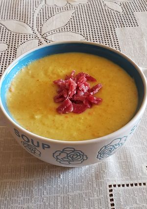 Una foto de Crempuré de papas
