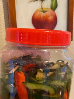 A picture of Pickled Cucumbers in Fish Sauce.