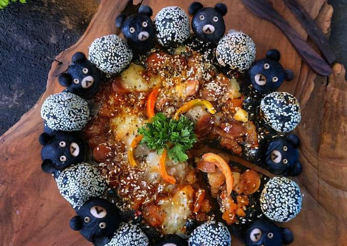 Anti Ribet, Memasak Pizza Black &amp; Fun Ekonomis Untuk Jualan