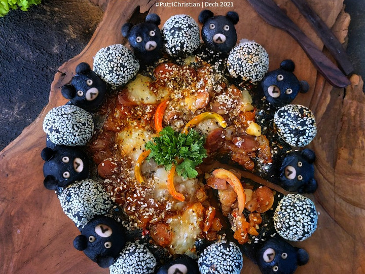 Anti Ribet, Memasak Pizza Black &amp;amp; Fun Ekonomis Untuk Jualan