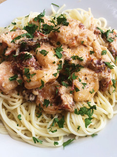 A picture of Shrimp Pasta.