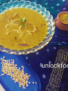 A picture of Dal Dhokli.