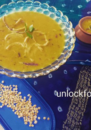 A picture of Dal Dhokli.