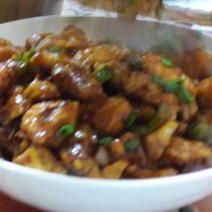 A picture of Chilli chicken.