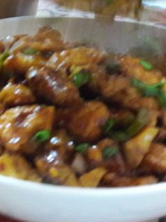 A picture of Chilli chicken.