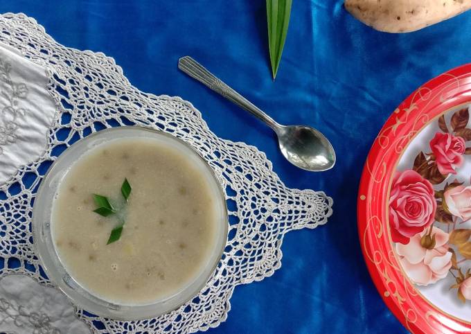 Bubur Kacang Hijau Ubi