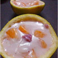 A picture of Strawberry Orange Kheer.
