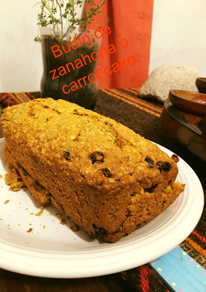 Una foto de Carrot cake saludable
