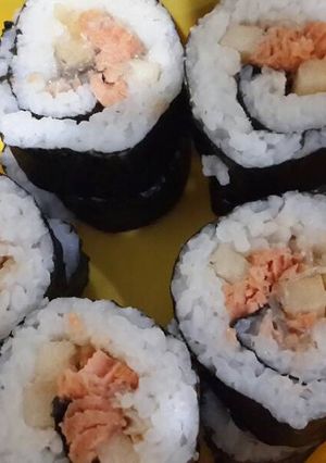 Foto resep Salmon sushi